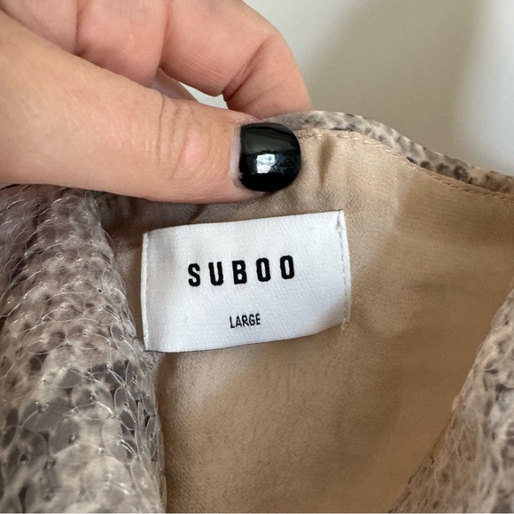 Suboo Australia Aquarius snakeskin mini dress - Picture 4 of 5